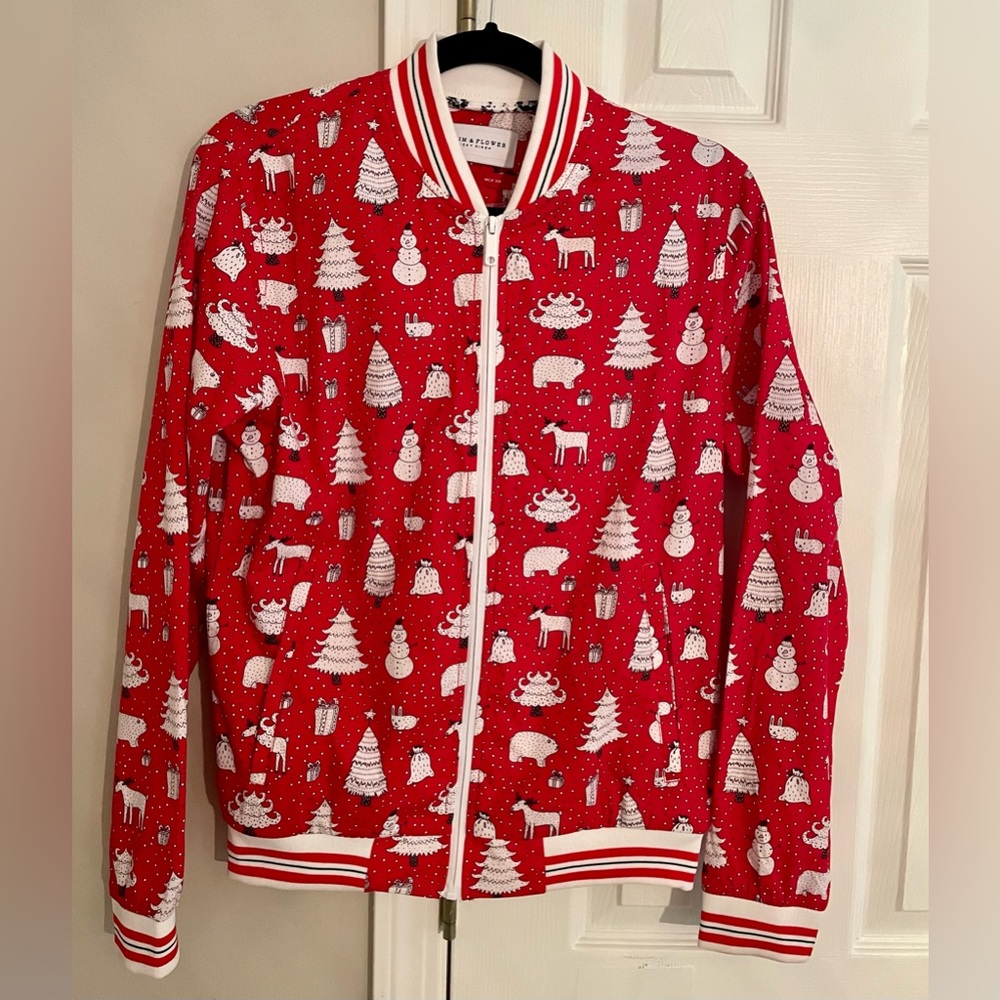 Denim and Flower Ricky Singh Christmas Jacket
